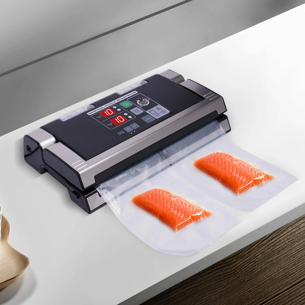 Double Pump Vacuum Sealer with 15.75'' Heater Bar O660
