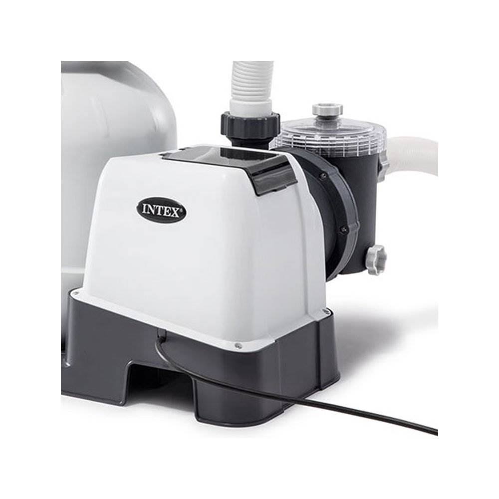 Above Ground Pool Sand Filter Pump with Automatic Pool Vacuum K6555