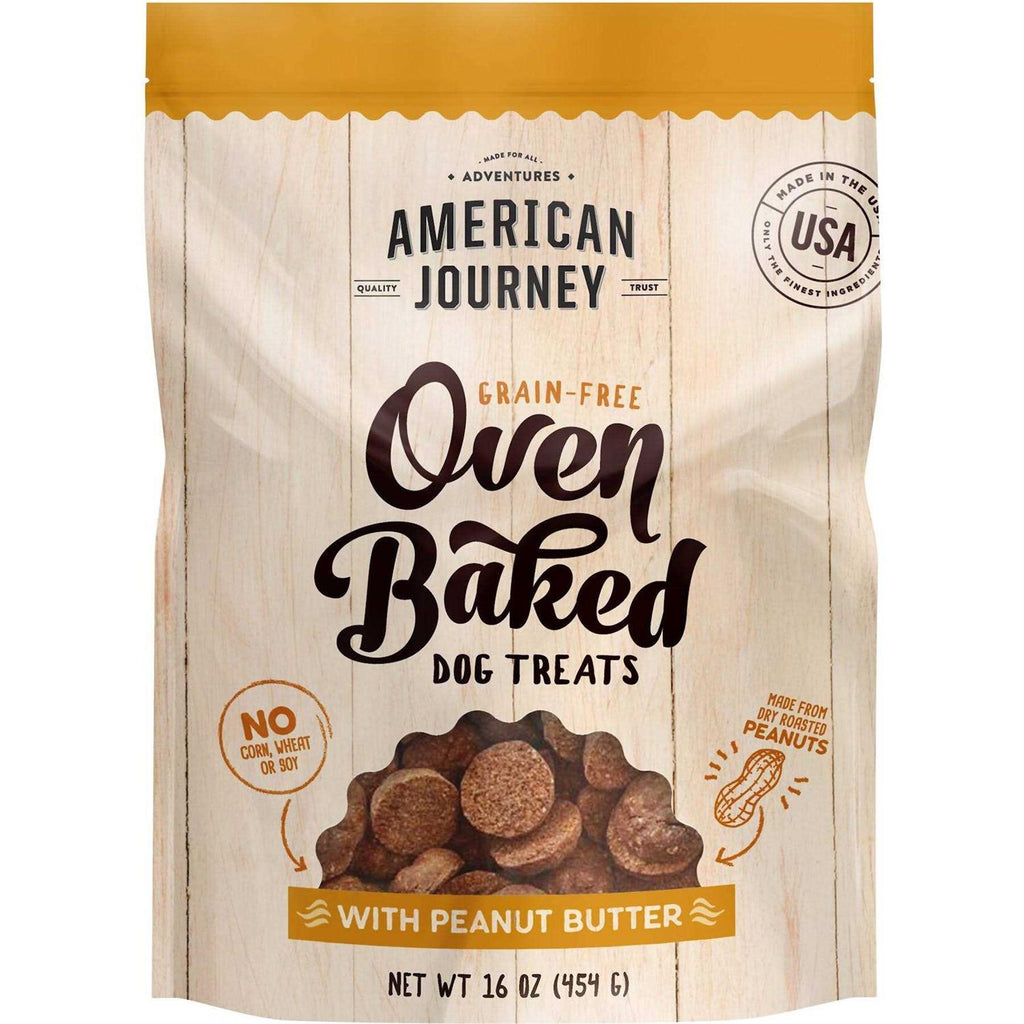 Peanut Butter Grain-Free Oven Baked Crunchy Biscuit Dog Treats S7103