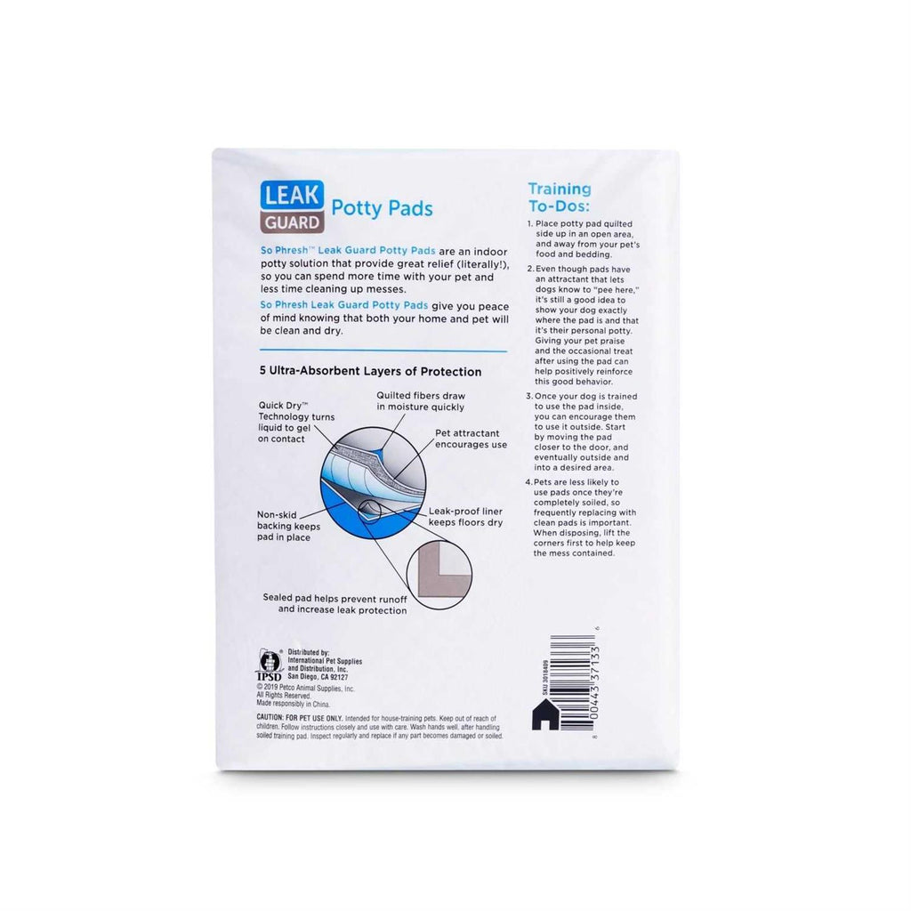 Large Quilted Potty Pads V48523