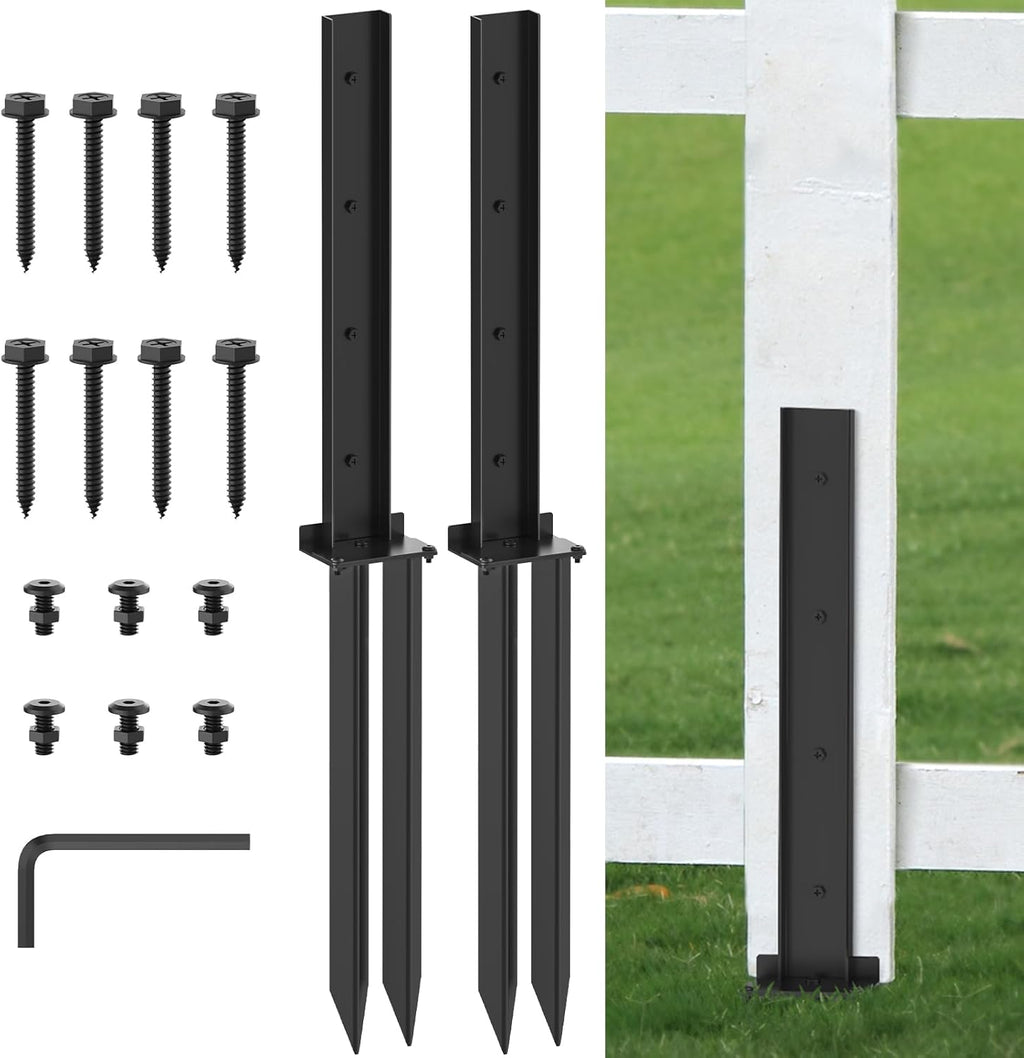 Heavy Duty Steel Fence Post Repair Kit Y367069