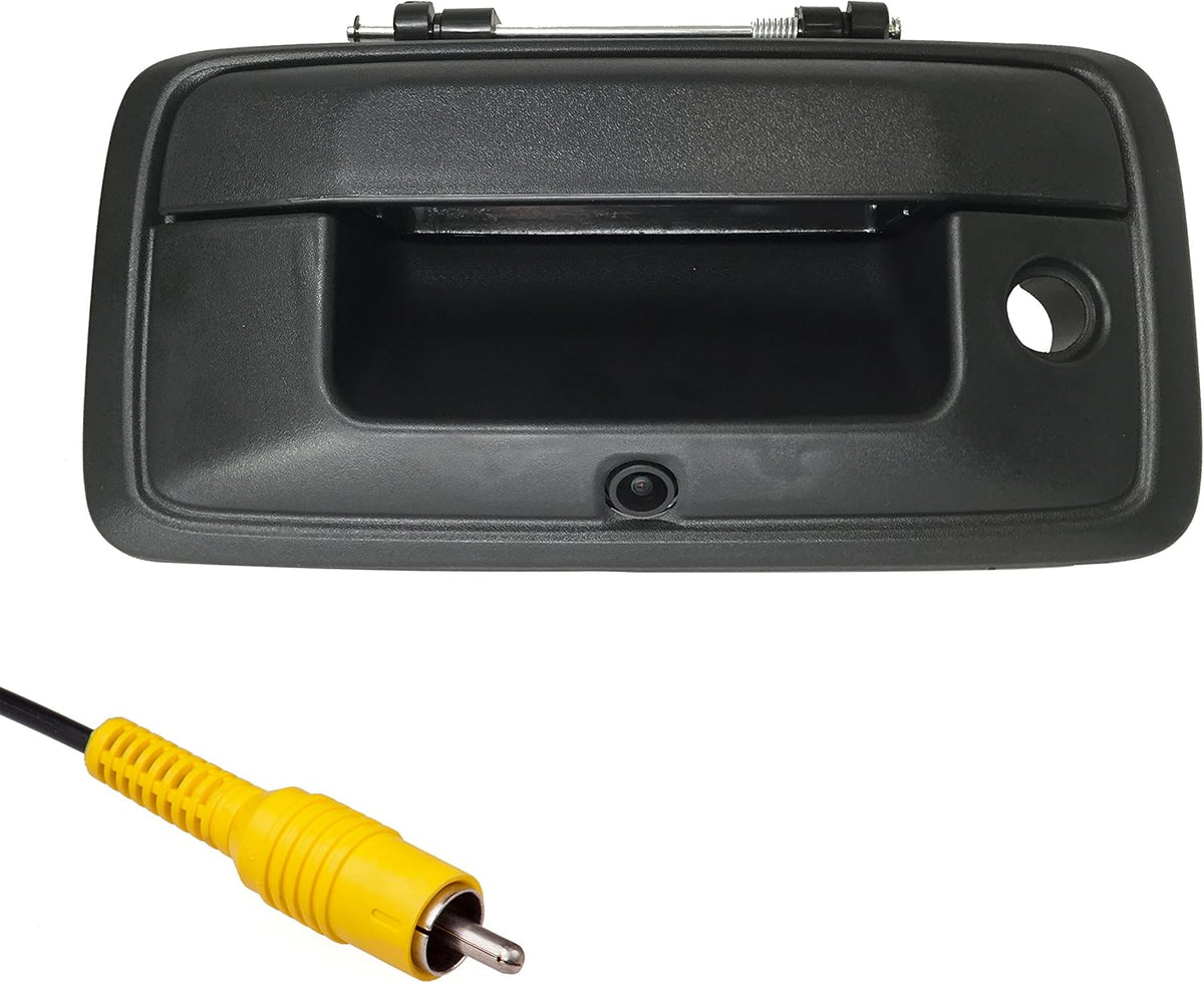 Black Tailgate Handle with Backup Camera O5162