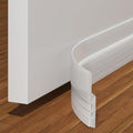 White Door Draft Stopper K7541