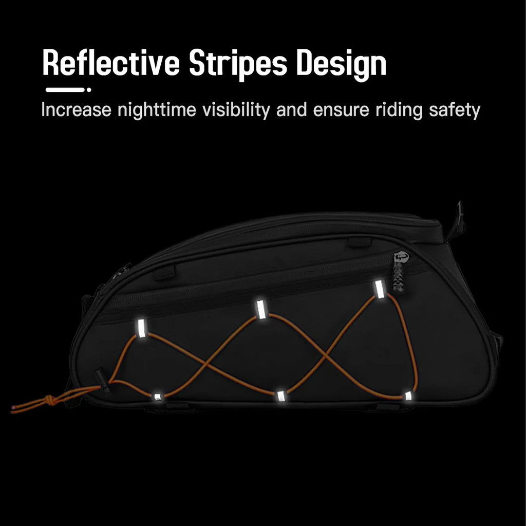 Bike Pannier Set 3 in 1 Rear Rack Bag with Hanging Side Bags K568