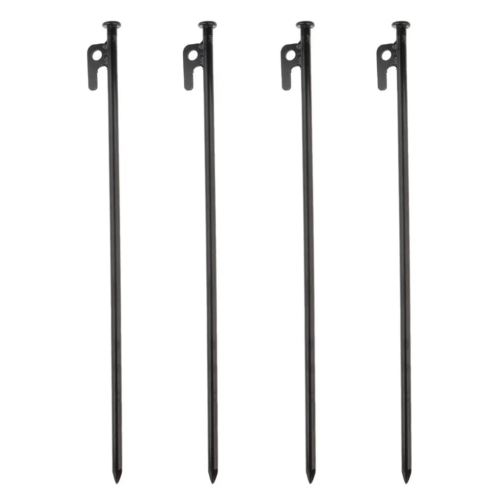 4 Pack Tent Stakes Peg Nails Camping Accessories 40cm P857