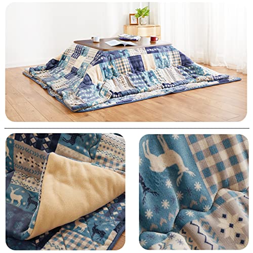 Kotatsu Heater Table Set with Quilt Carpet Heater A33737