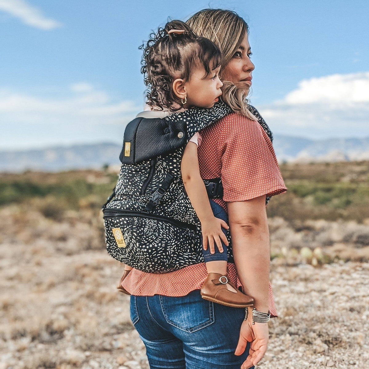 Sage Baby Carrier with Structured Seat Insert V66159