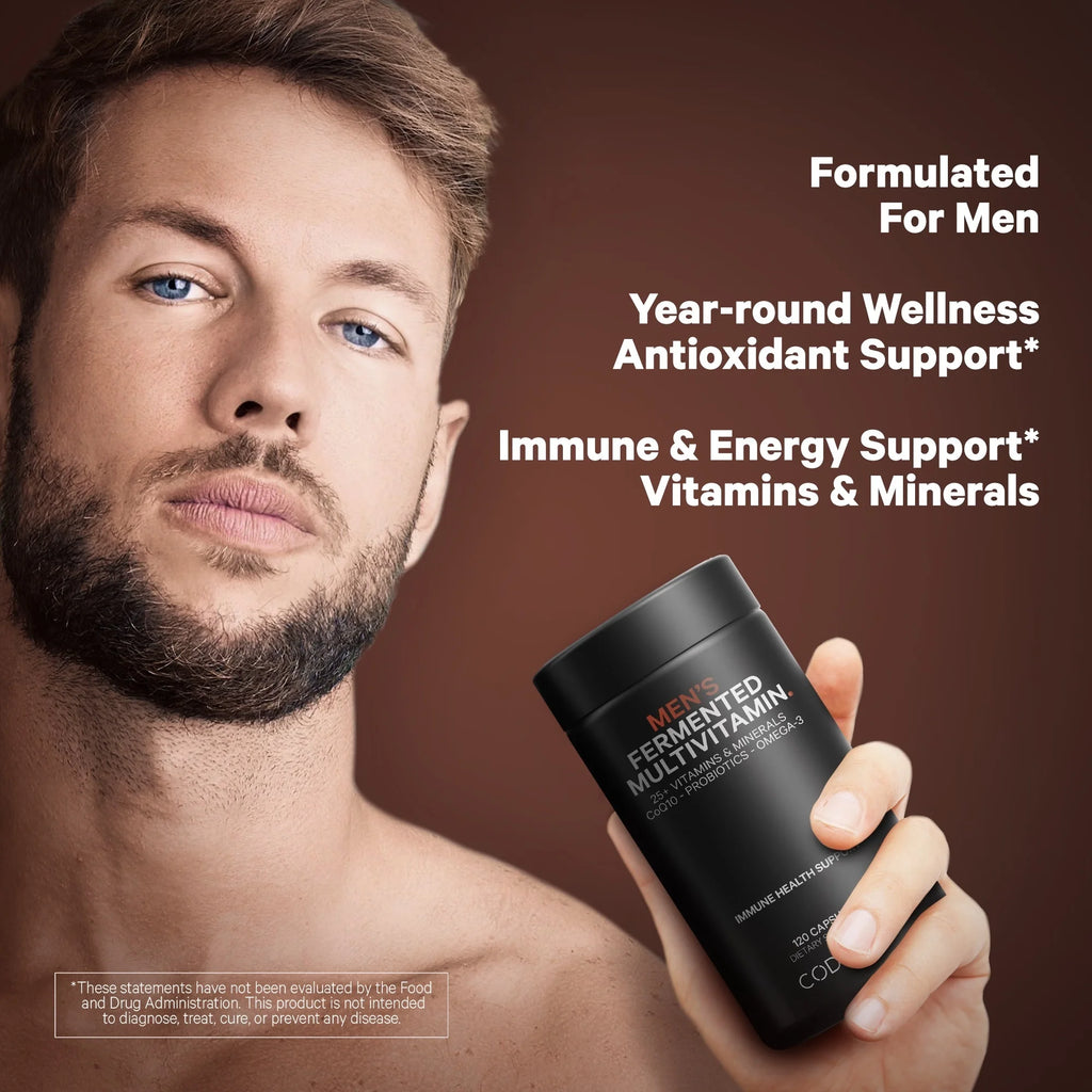 Men’s Daily Multivitamin Capsules, 120 ct Y23049