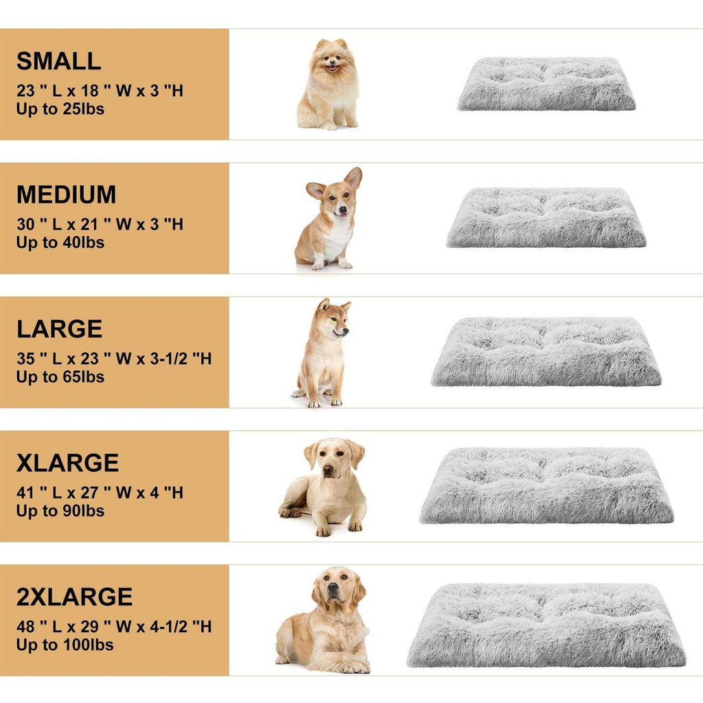 Plush Dog Crate Bed T268252