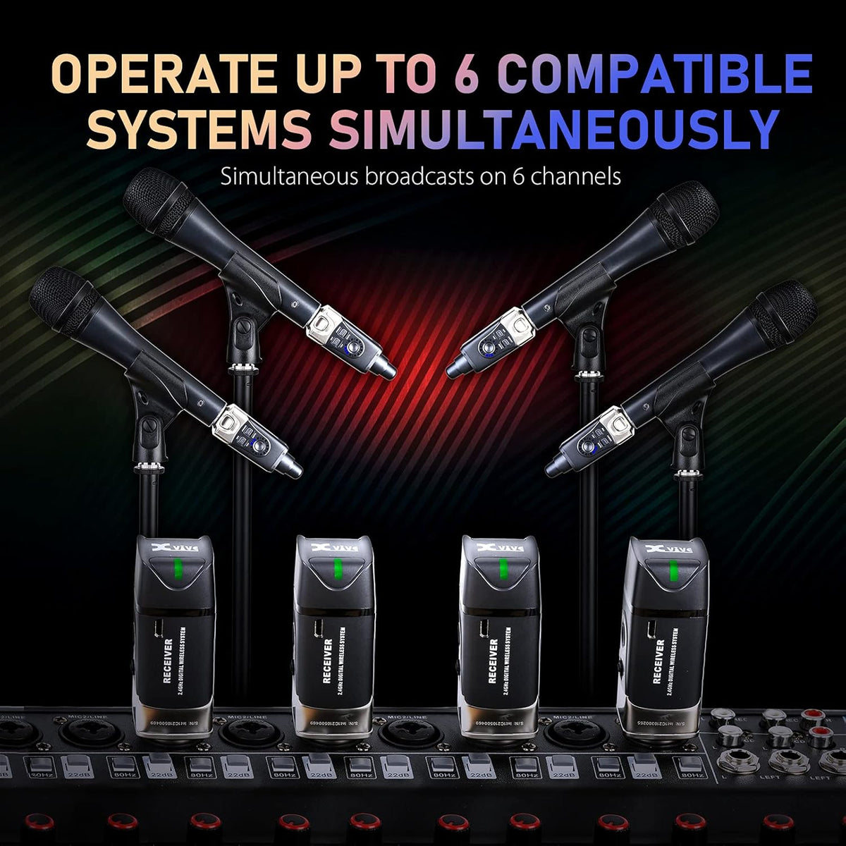 XLR Wireless Microphone System S533716