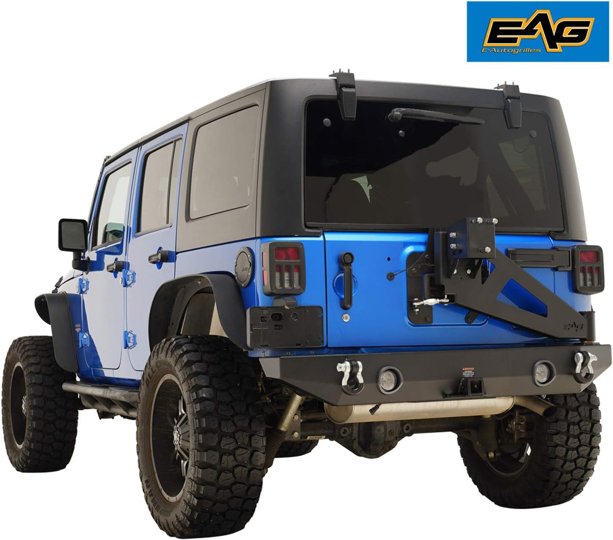 Front and Rear Bumper with Tire Carrier Combo O1642