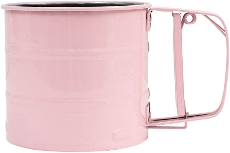 Pink Stainless Steel Hand-held Flour Sifter H6470