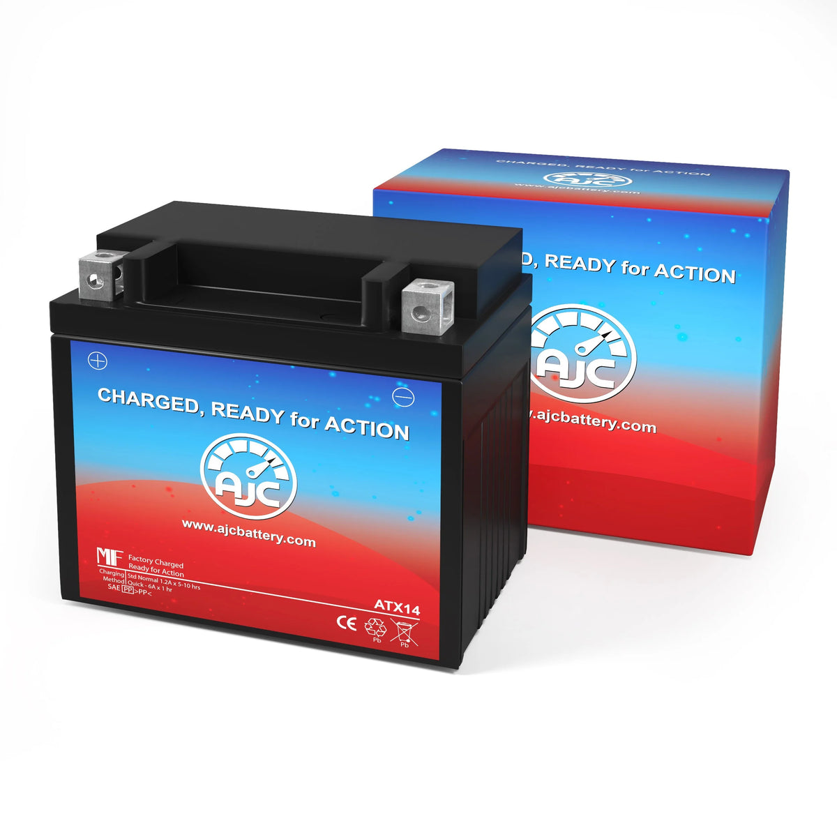 Motorcycle Replacement Battery 1700CC 12V A292