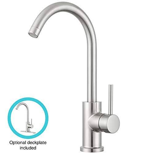 Satin Nickle RV Kitchen Faucet E105