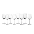 Set of 8 White Wine Glasses L364928