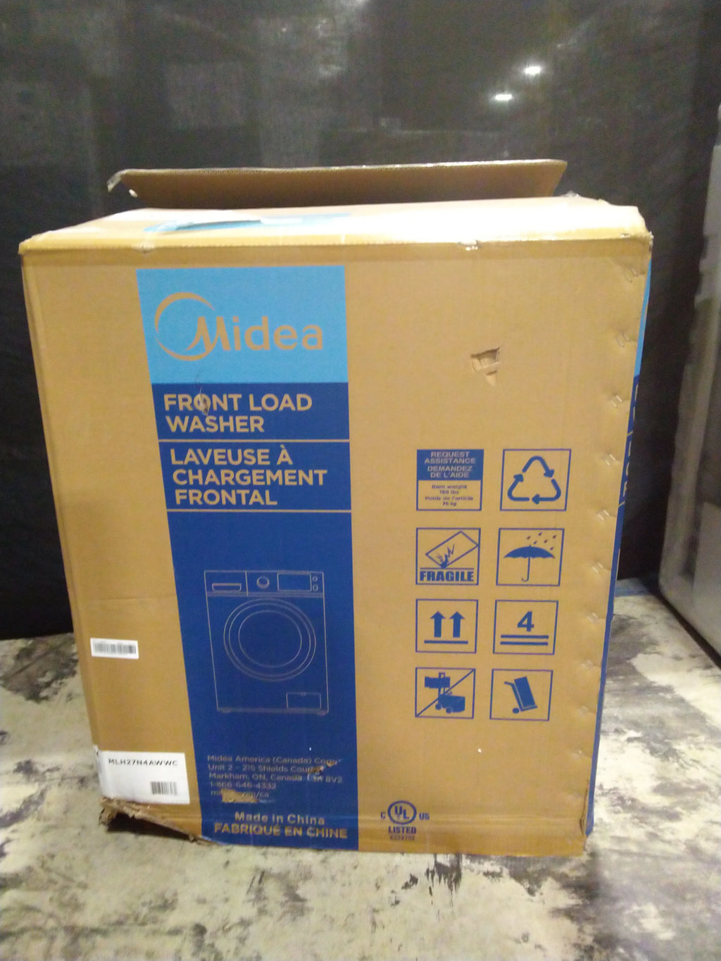 24 in. Laundry Suite with 2.9 cu.ft Washer and 4.4 cu.ft Ventless Dryer O146186