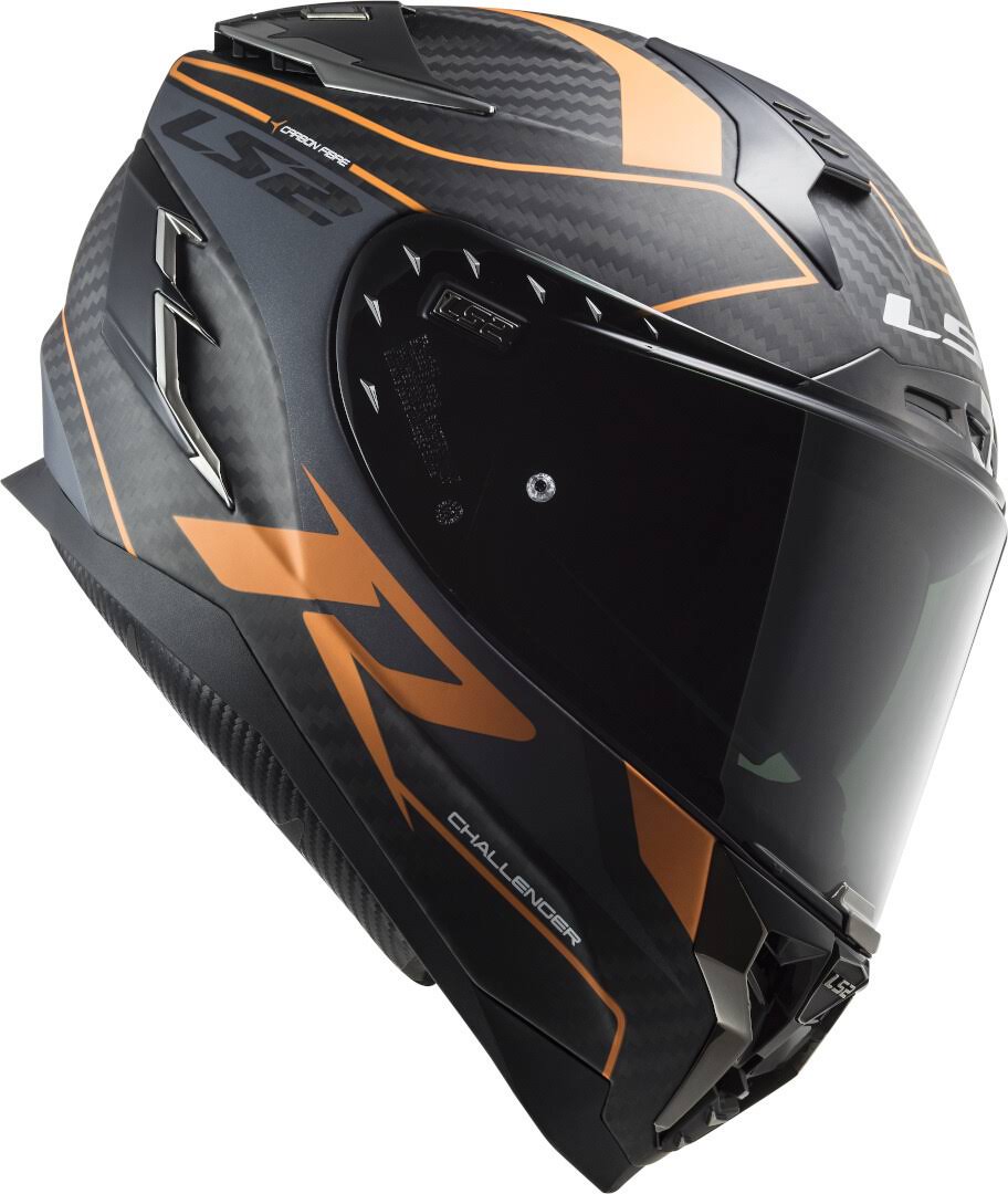 Orange Carbon Helmet, Size Xs Q933403