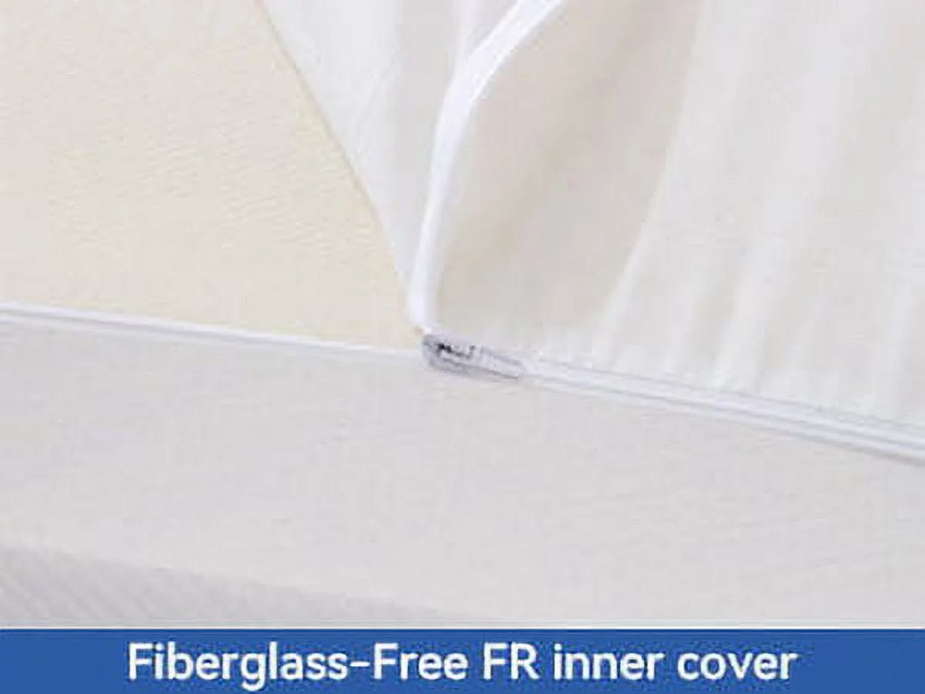 White 8 inch Memory Foam Queen Size Mattress E90781
