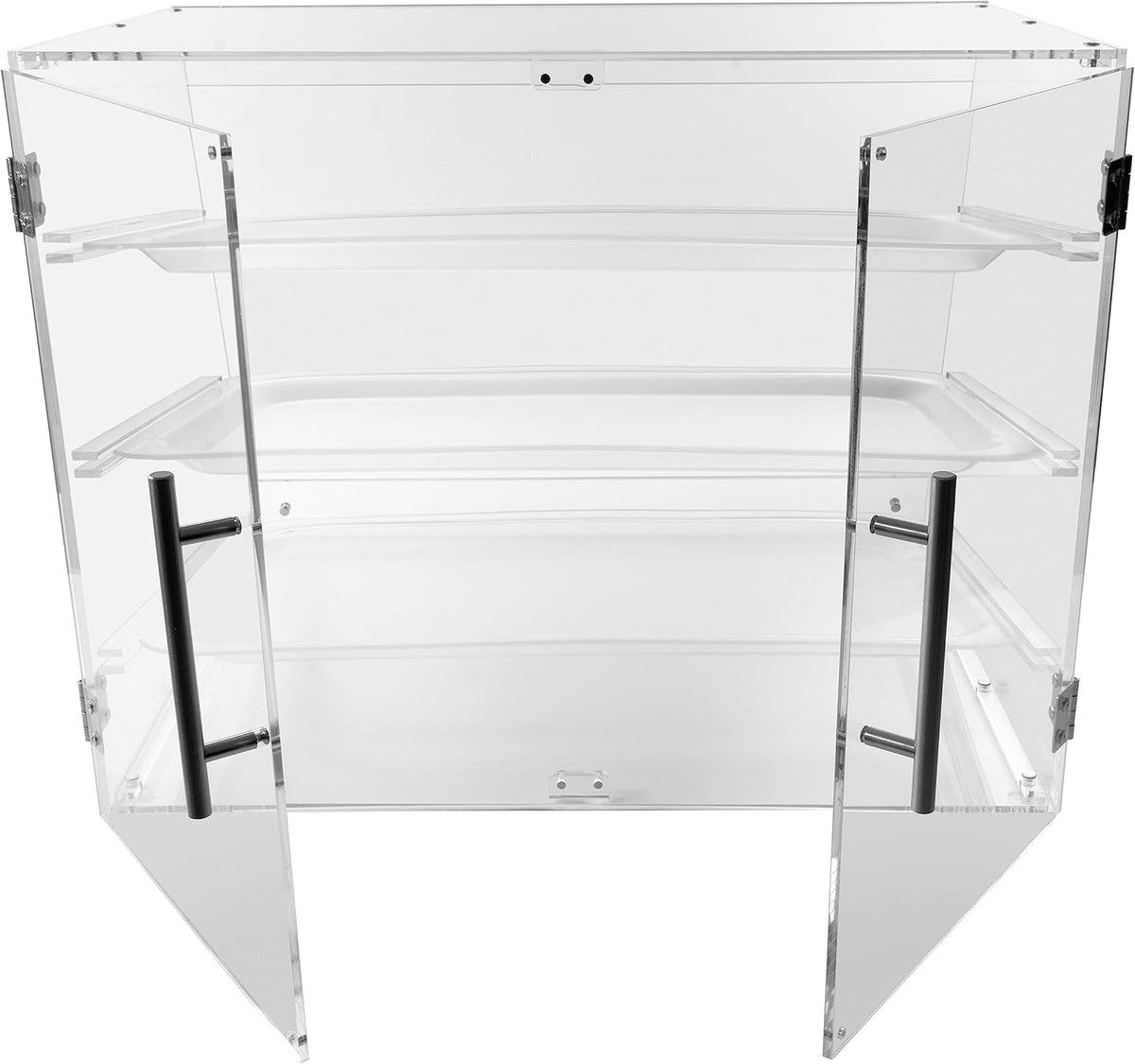 3-Tier Commercial Countertop Pastry Display Case with Rear Door L670