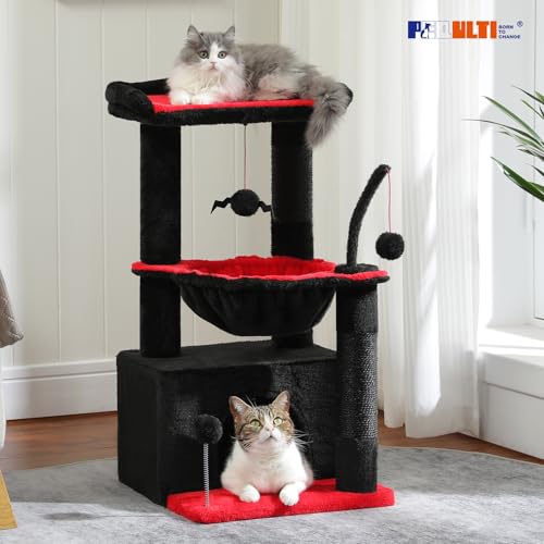 Natural Sisal Cat Tree with Cat Condo I595897