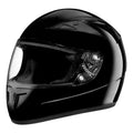 Hi-Gloss Black Full Face Helmet V426