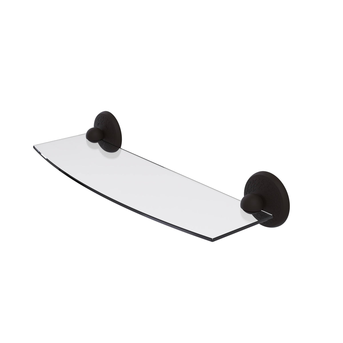 18 inch Glass Shelf Oil Rubbed Bronze S7395