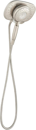 4-Function 2-in-1 Shower Head, 1.8 GPM, Brushed Nickel A6658