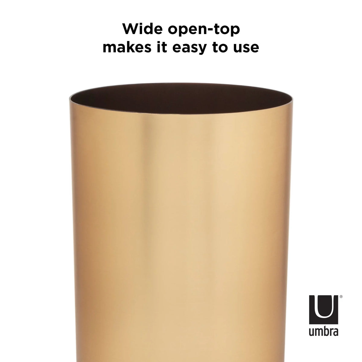 4.5 gal Open Top Bathroom Trash Can S29441