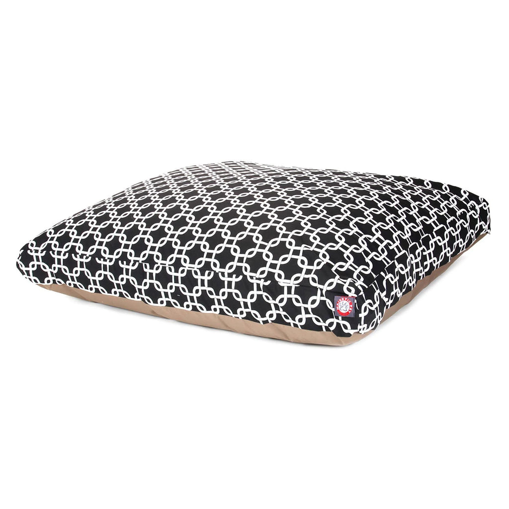 Black Rectangle Pet Bed E70455
