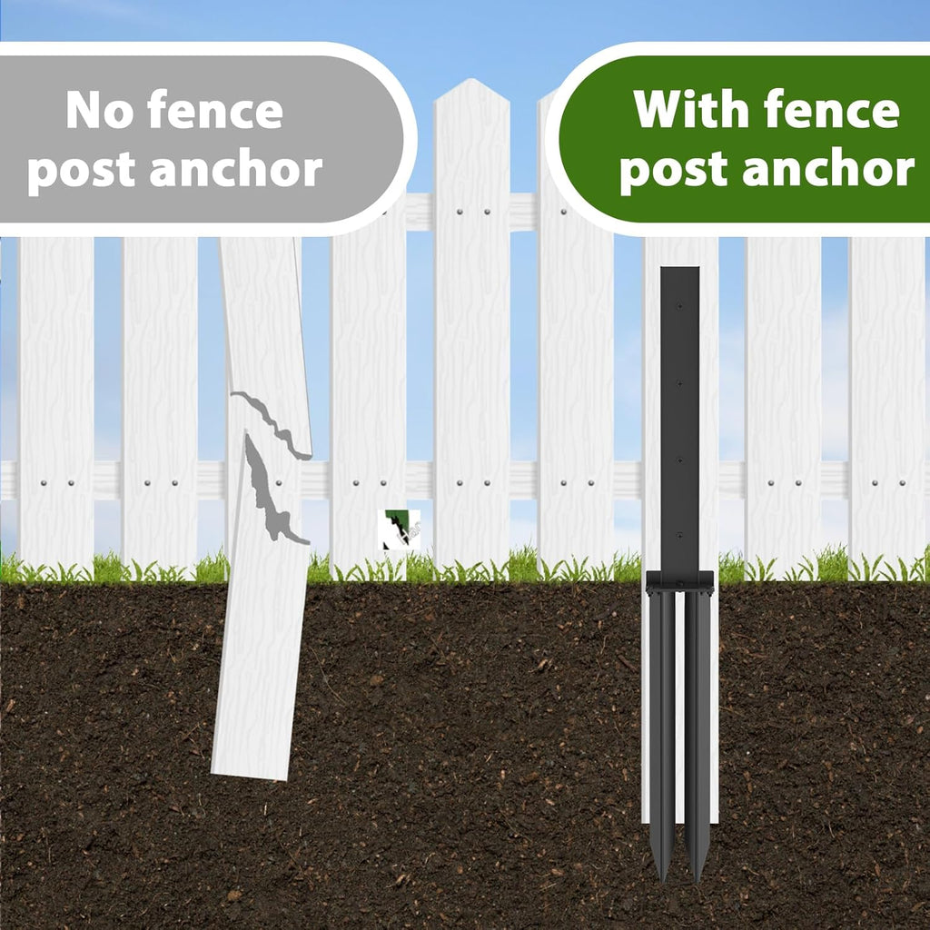 Heavy Duty Steel Fence Post Repair Kit Y367069