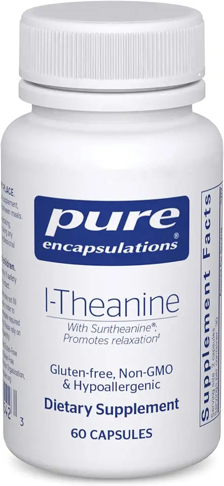 L-Theanine Amino Acid Supplement 60 Capsules F7667