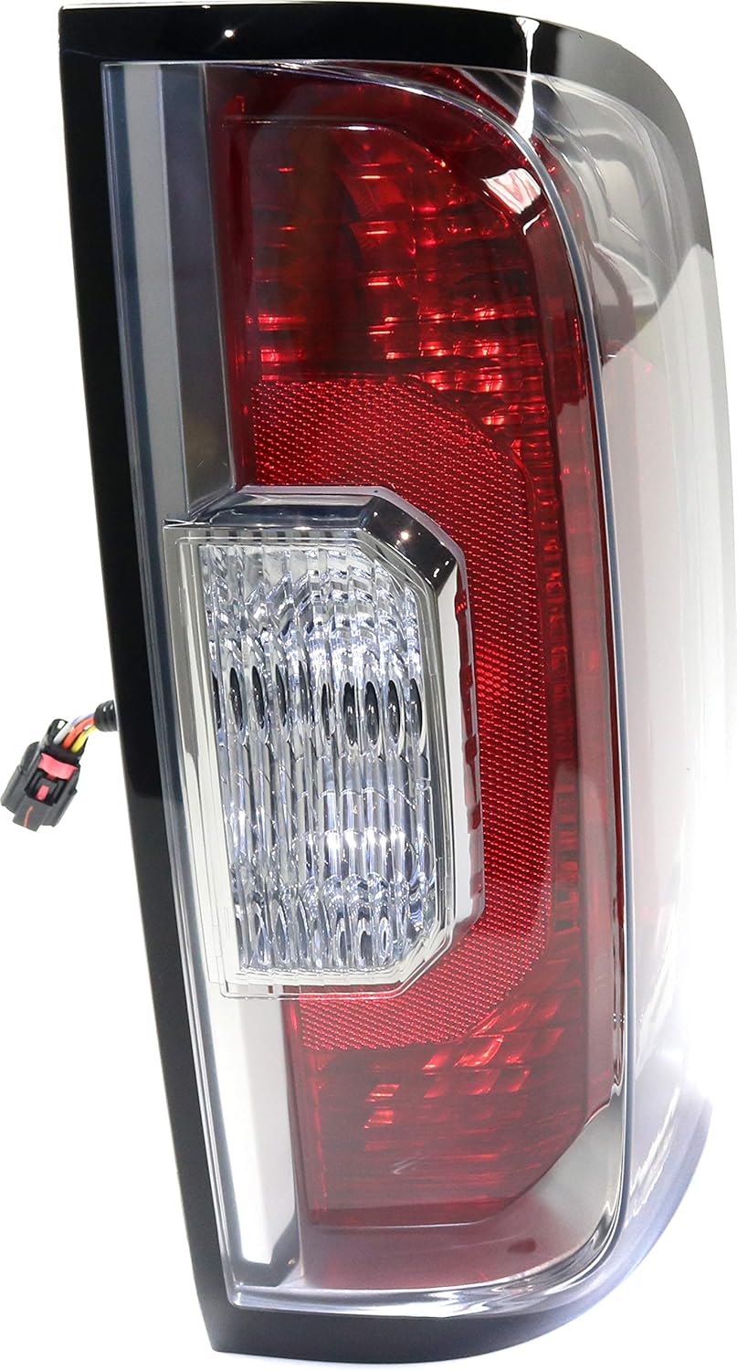 Tail Light Assembly for 2015-2019 GMC Canyon Clear Red Lens Passenger Side L513