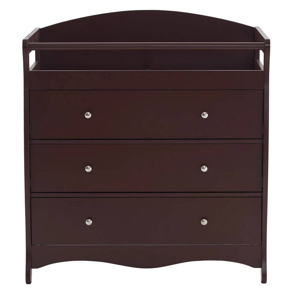 Gray 3 Drawer Changing Dresser N40615