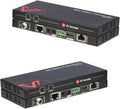 HDBaseT HDMI Extender Over Single Cat6a/7, 4K@60Hz 330ft/100m, PoE IR RS232 HDCP2.2, Zero Latency HDR, Dolby Atmos & DTS:X, CEC, 4K AV Access HDMI Balun U25270