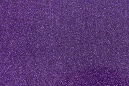 Black Glitter Iron On Vinyl Sheets 12" x 19" O755