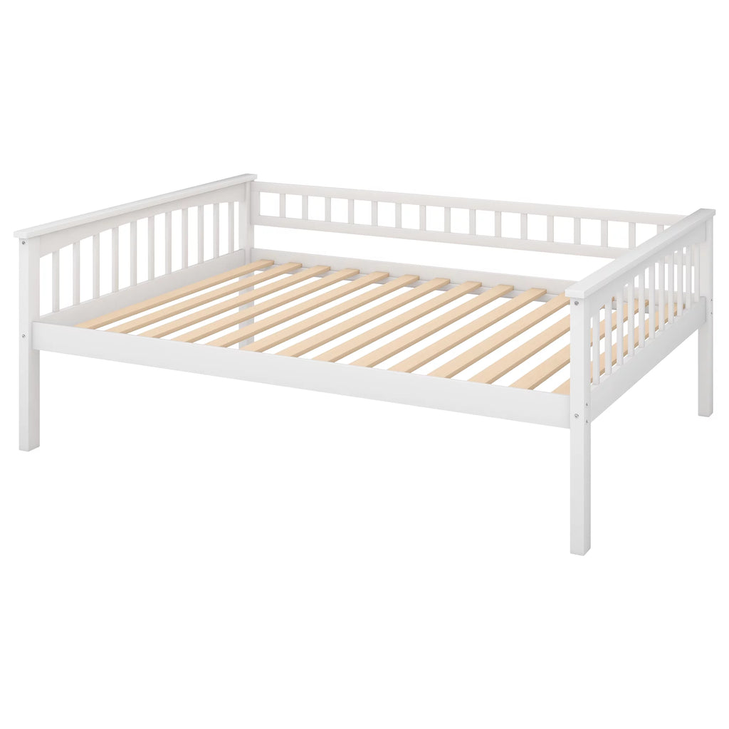 Pine Wood Full-Over-Full Bunk Bed with Storage I703522