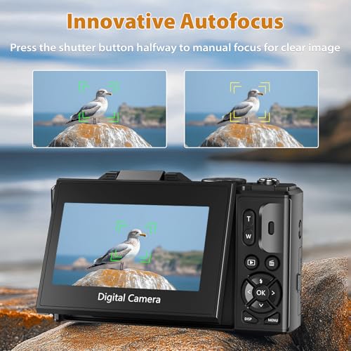 4K 64MP Digital Camera with 18X Zoom X718464