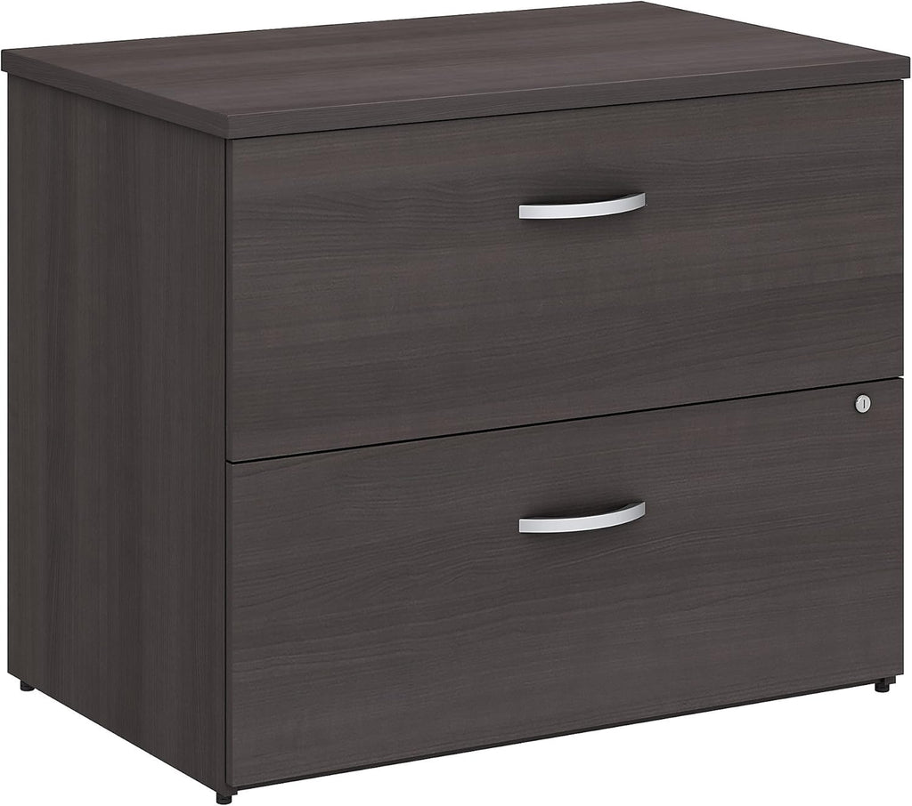 2 Drawer Natural Maple Lateral File Cabinet R927320
