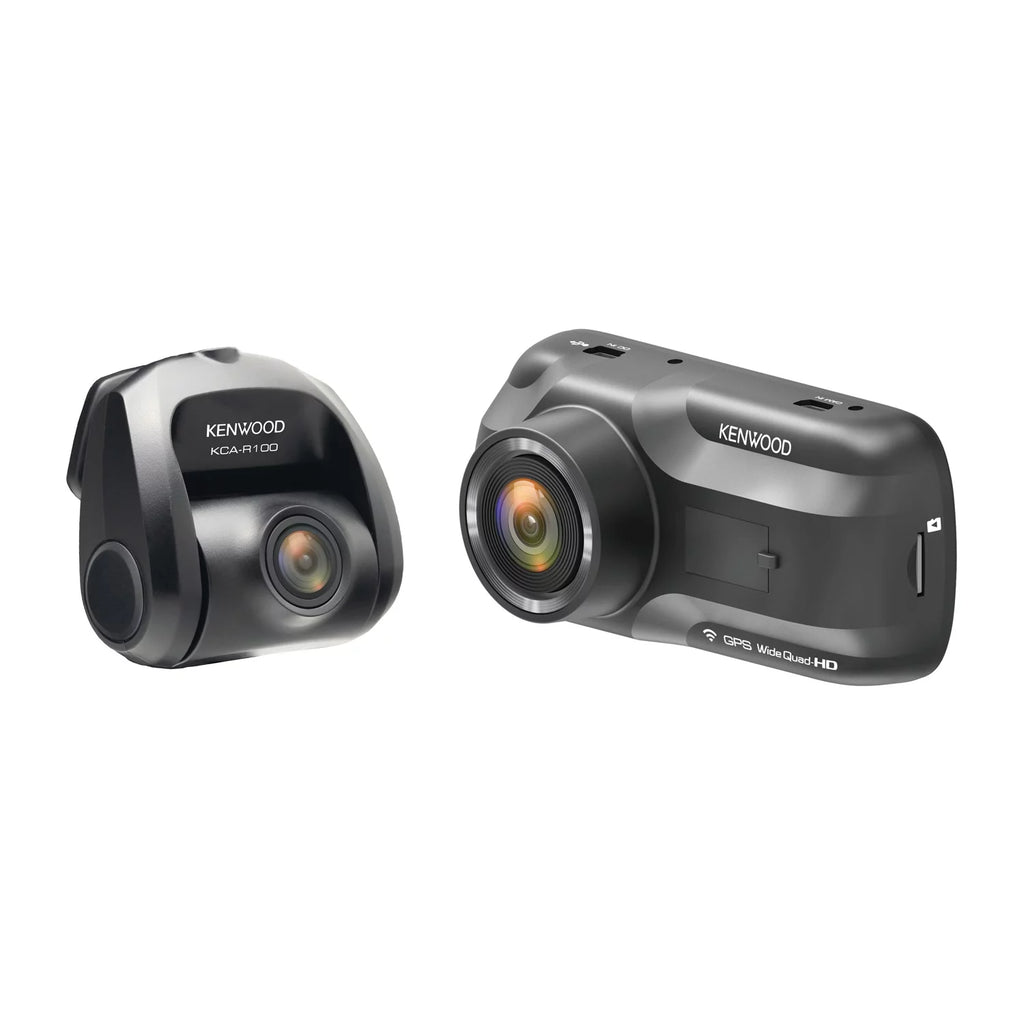 Dual-Camera Wide-Quad HD Drive Recorder with 3-Inch LCD K265