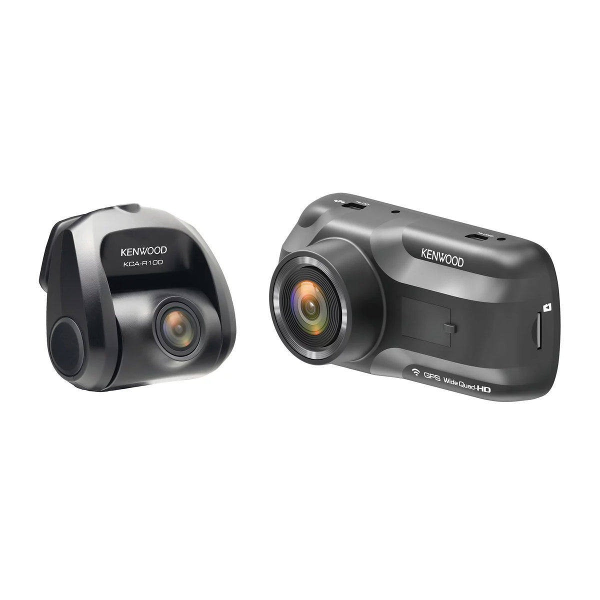 Dual-Camera Wide-Quad HD Drive Recorder with 3-Inch LCD K265