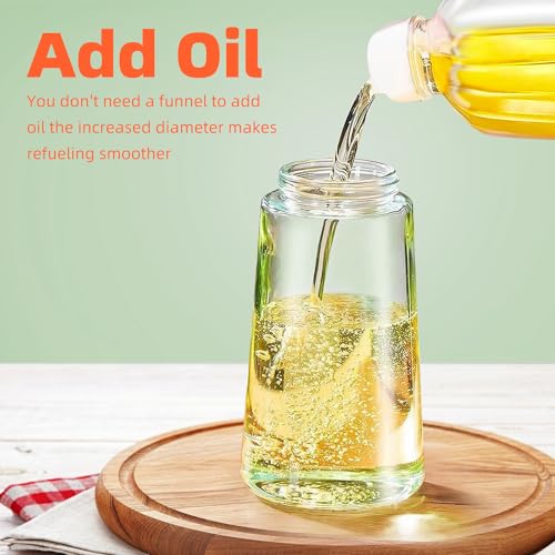 2Pcs Black 2-in-1 Oil Dispenser and Sprayer 470ml A5627