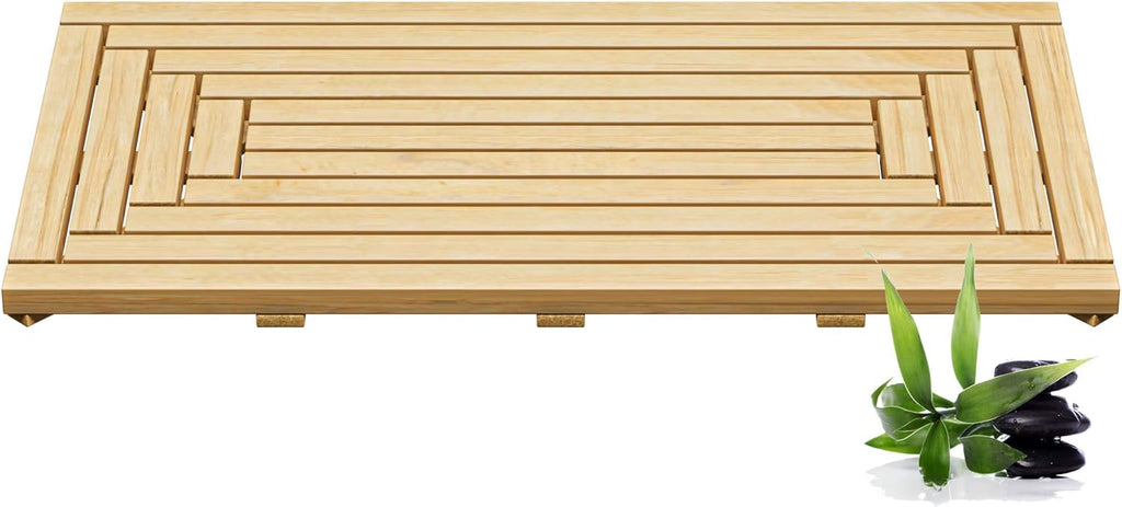Bamboo Bath Mat Pack of 2 O532806