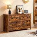 6 Drawer Farmhouse Wood Dresser U8268