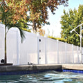 White Vinyl Privacy Fence Gate Kit P17477