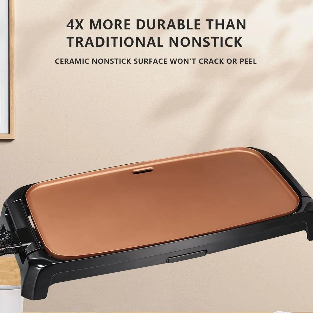 Nonstick Ceramic Electric Griddle P80577
