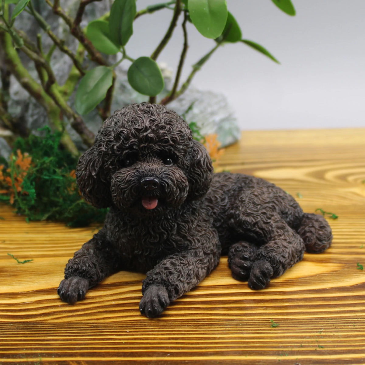Black Teddy Dog Dashboard Decoration Y30567