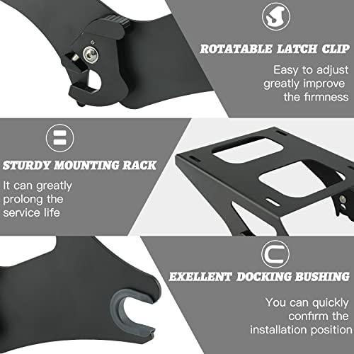 Black Detachable Luggage Rack M18260