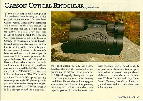 High Definition Compact Waterproof Binoculars with Ed Glass W7585