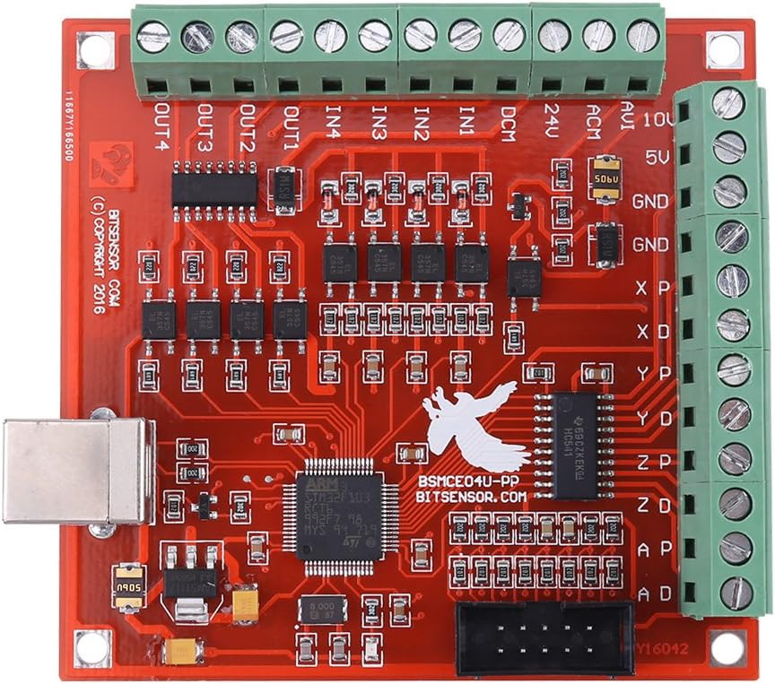 USB 4-Axis Linkage Mach3 Stepper Motor Motion Control Card S169