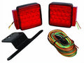 11" Red and Black LED Combo Trailer Light Kit S954866